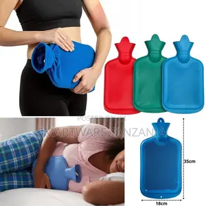 Hot Water Bag 2000ml for Pain Relief Natural Rubber Bpa Free