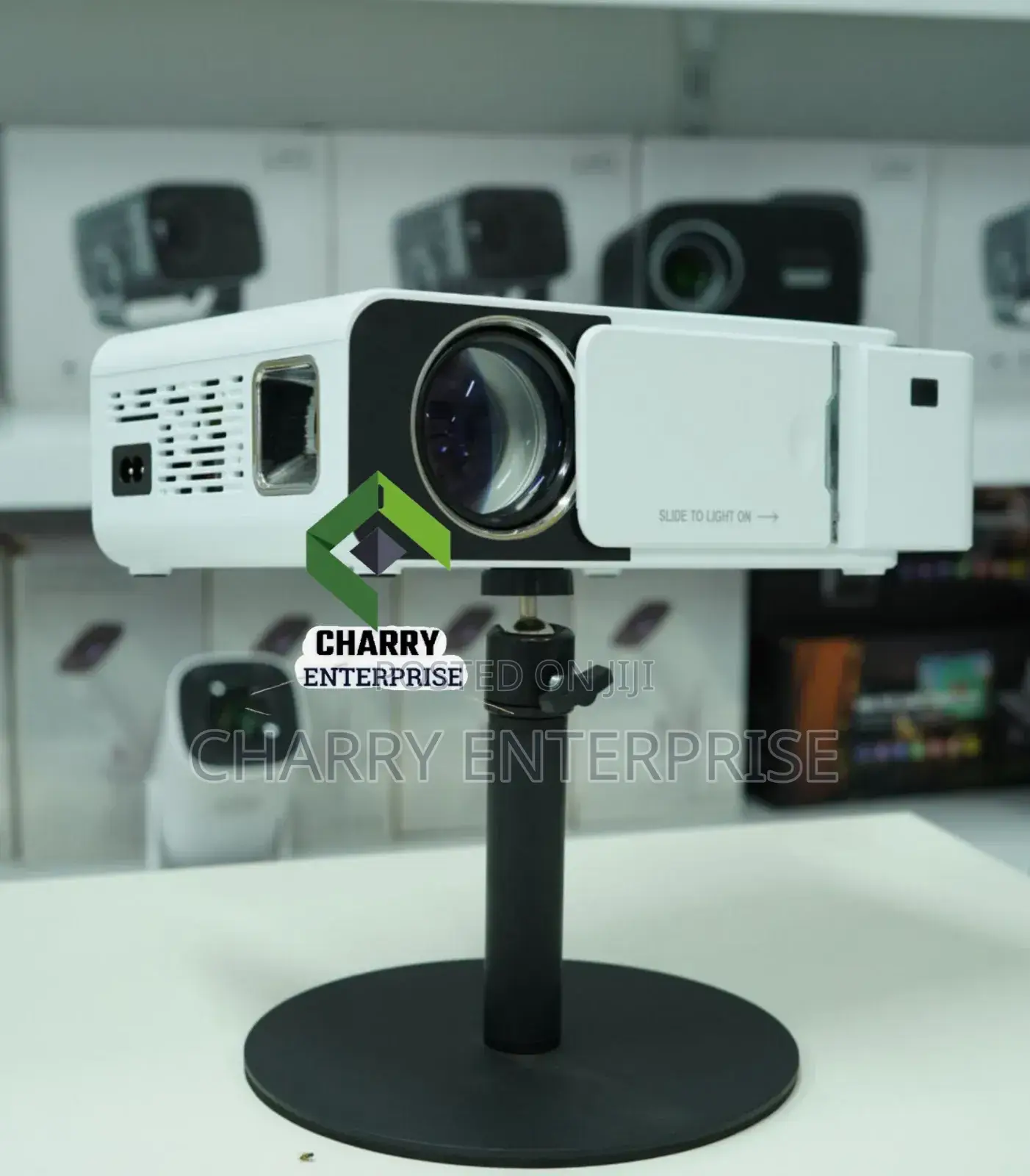 Portable Led Projector 120' Display Android Smart Projector