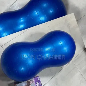 Peanut-Shaped Exercise Ball.