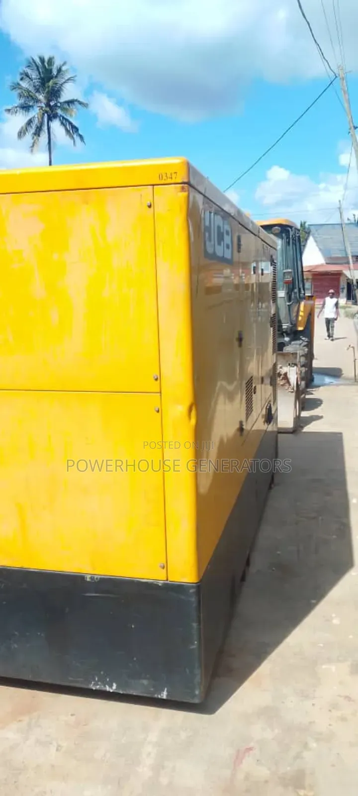 Generator JCB With Scania Engine 300kva