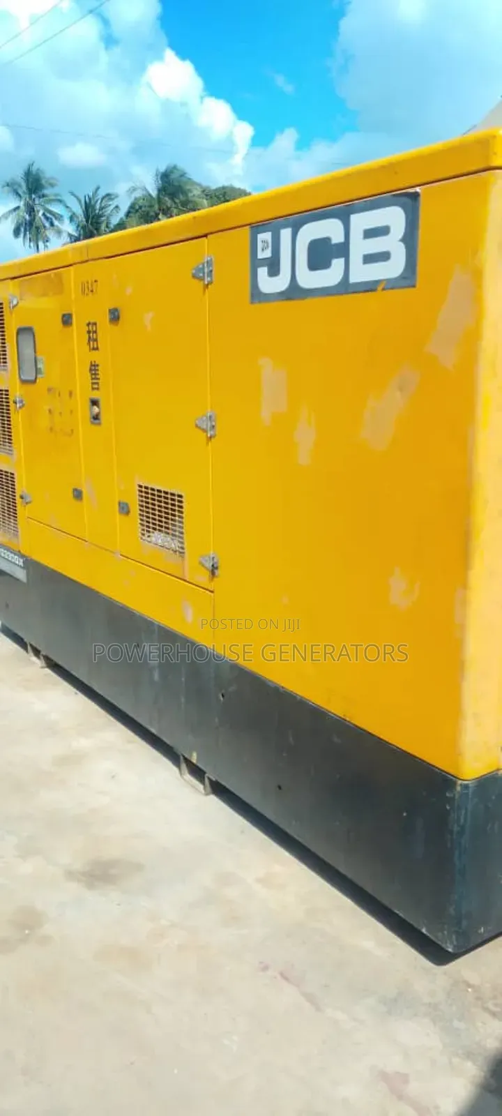 Generator JCB With Scania Engine 300kva