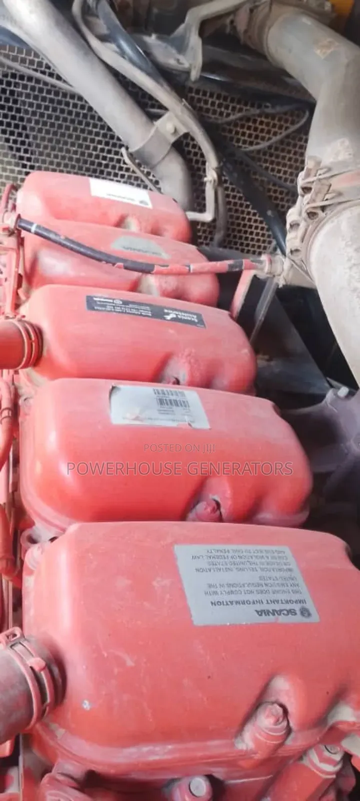 Generator JCB With Scania Engine 300kva