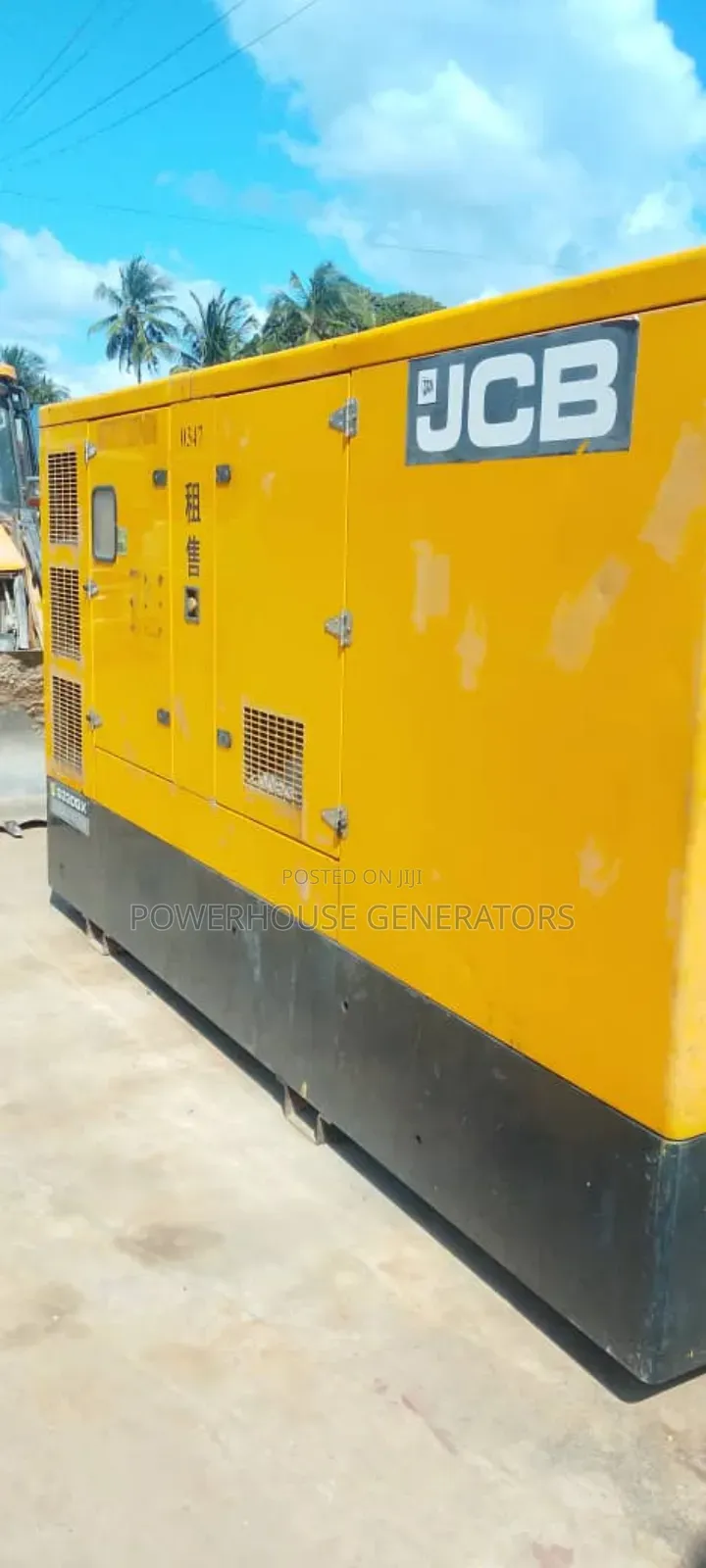 Generator JCB With Scania Engine 300kva