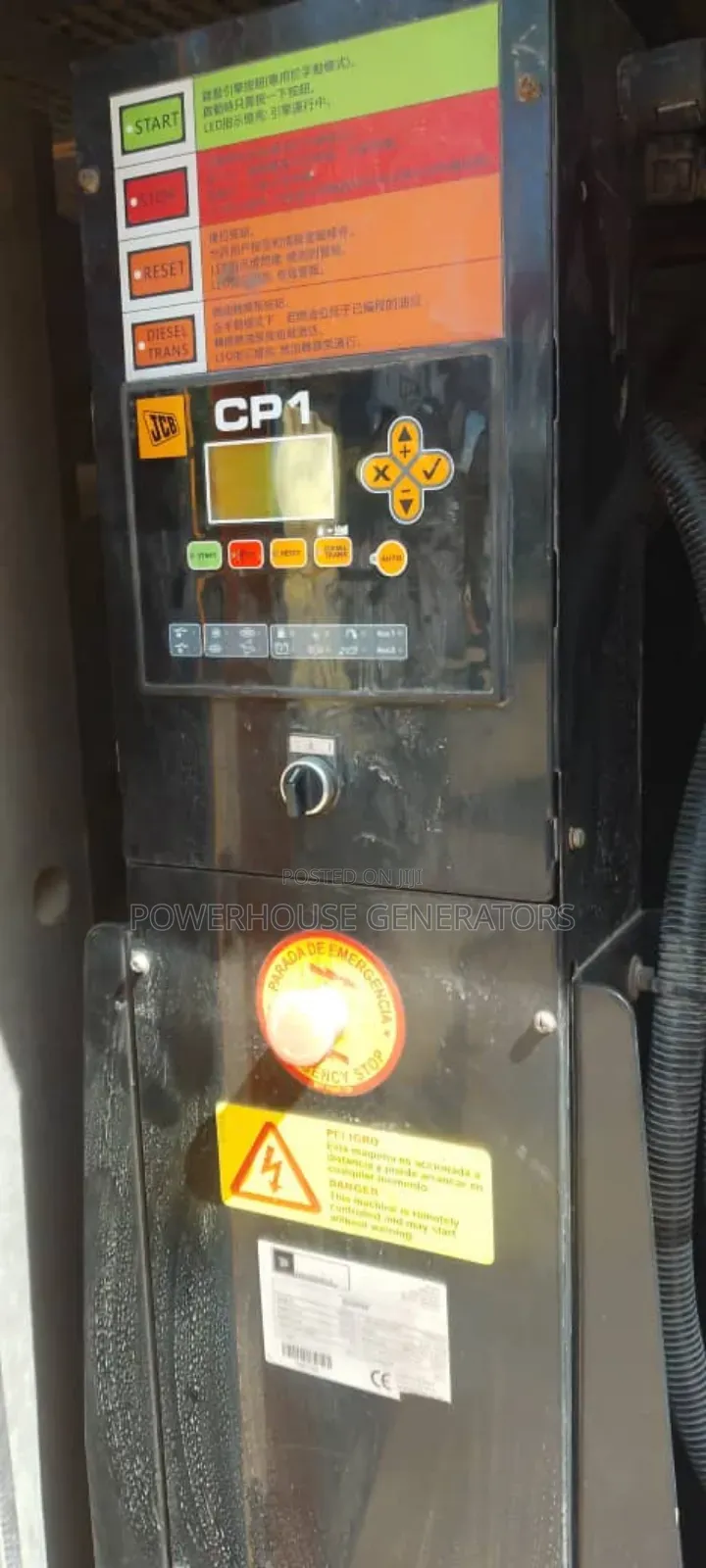 Generator JCB With Scania Engine 300kva