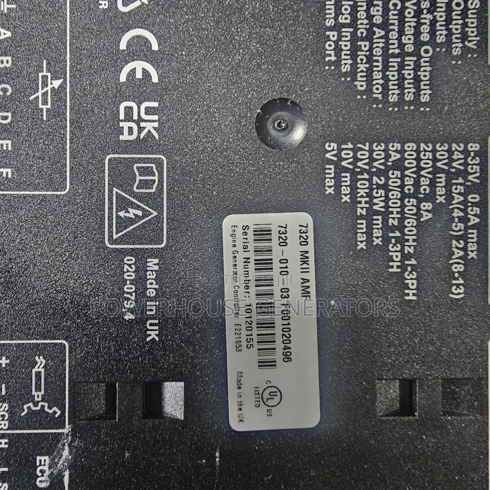 Generator Controller 7320