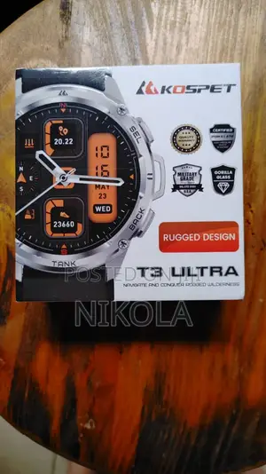 (100,000 Off ) Kospet Tank T3 Smartwatch