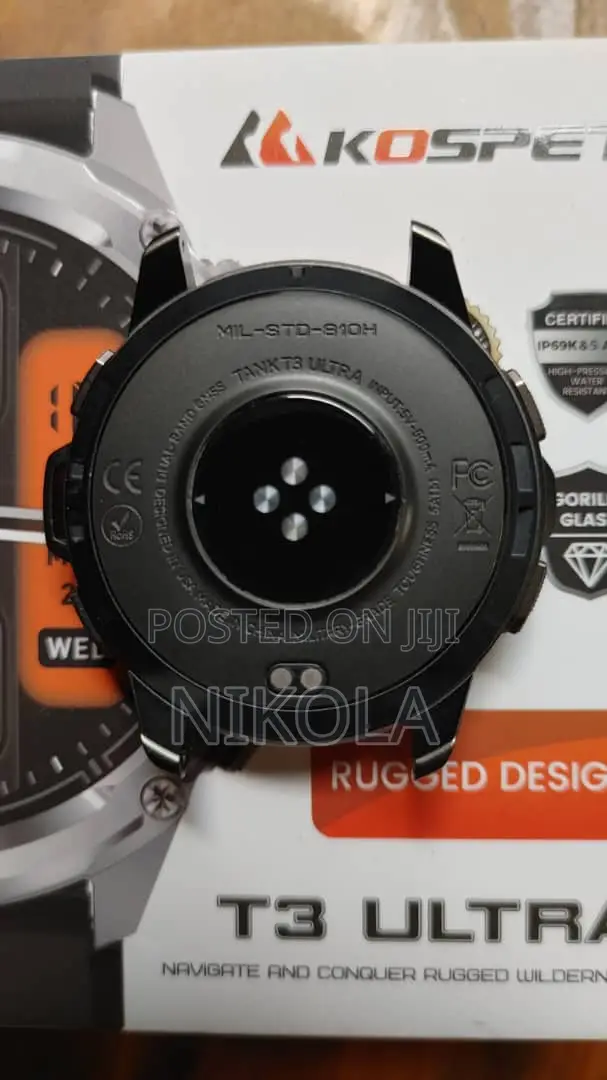(100,000 Off ) Kospet Tank T3 Smartwatch