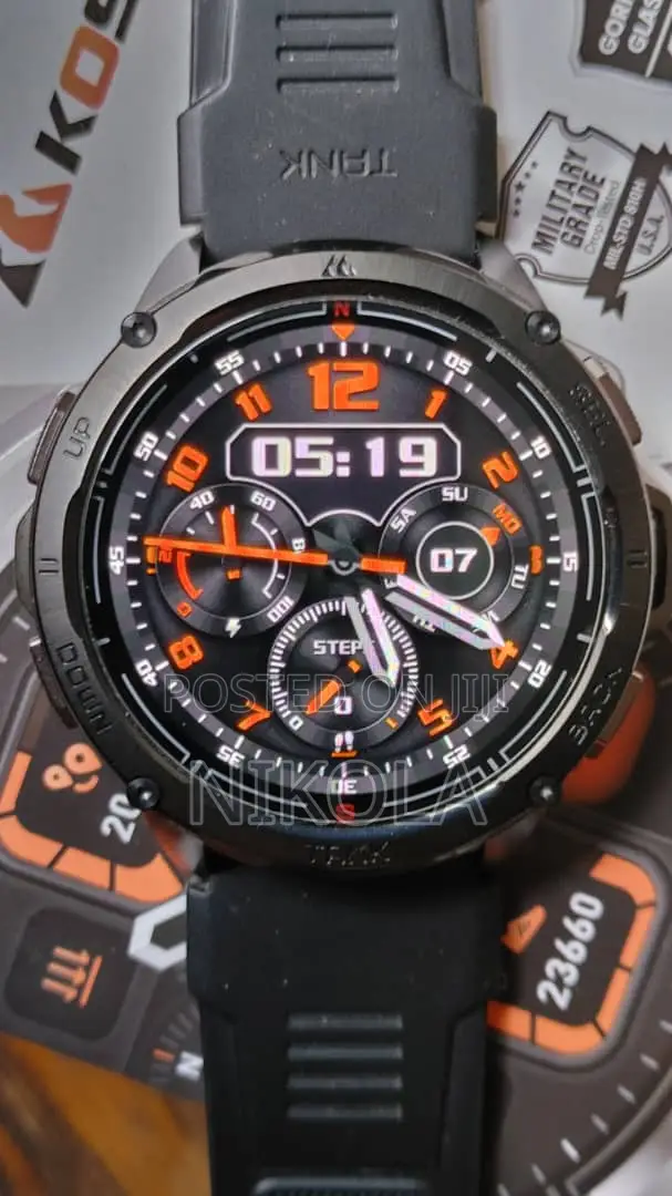 (100,000 Off ) Kospet Tank T3 Smartwatch