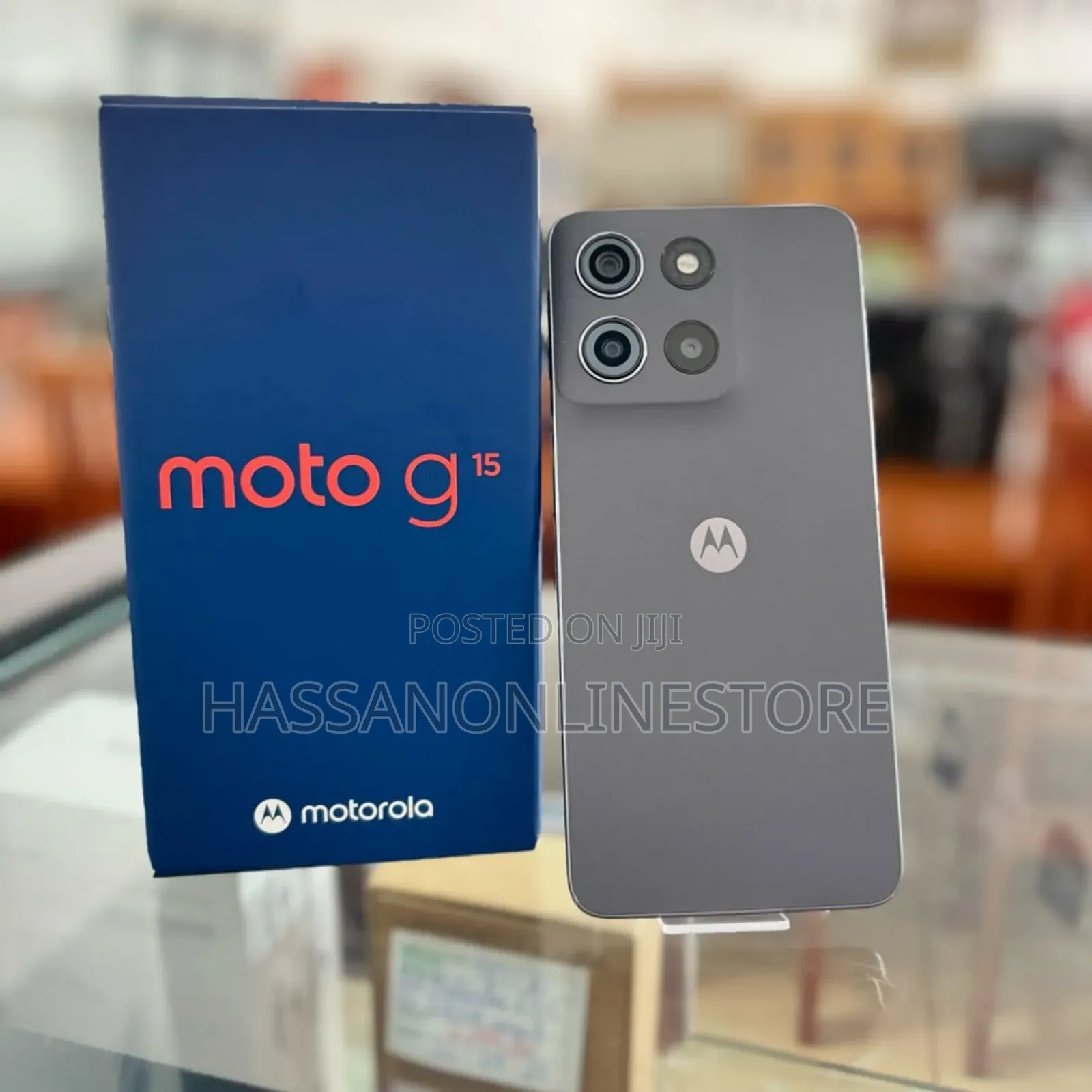 New Motorola Moto G15 256 GB Black