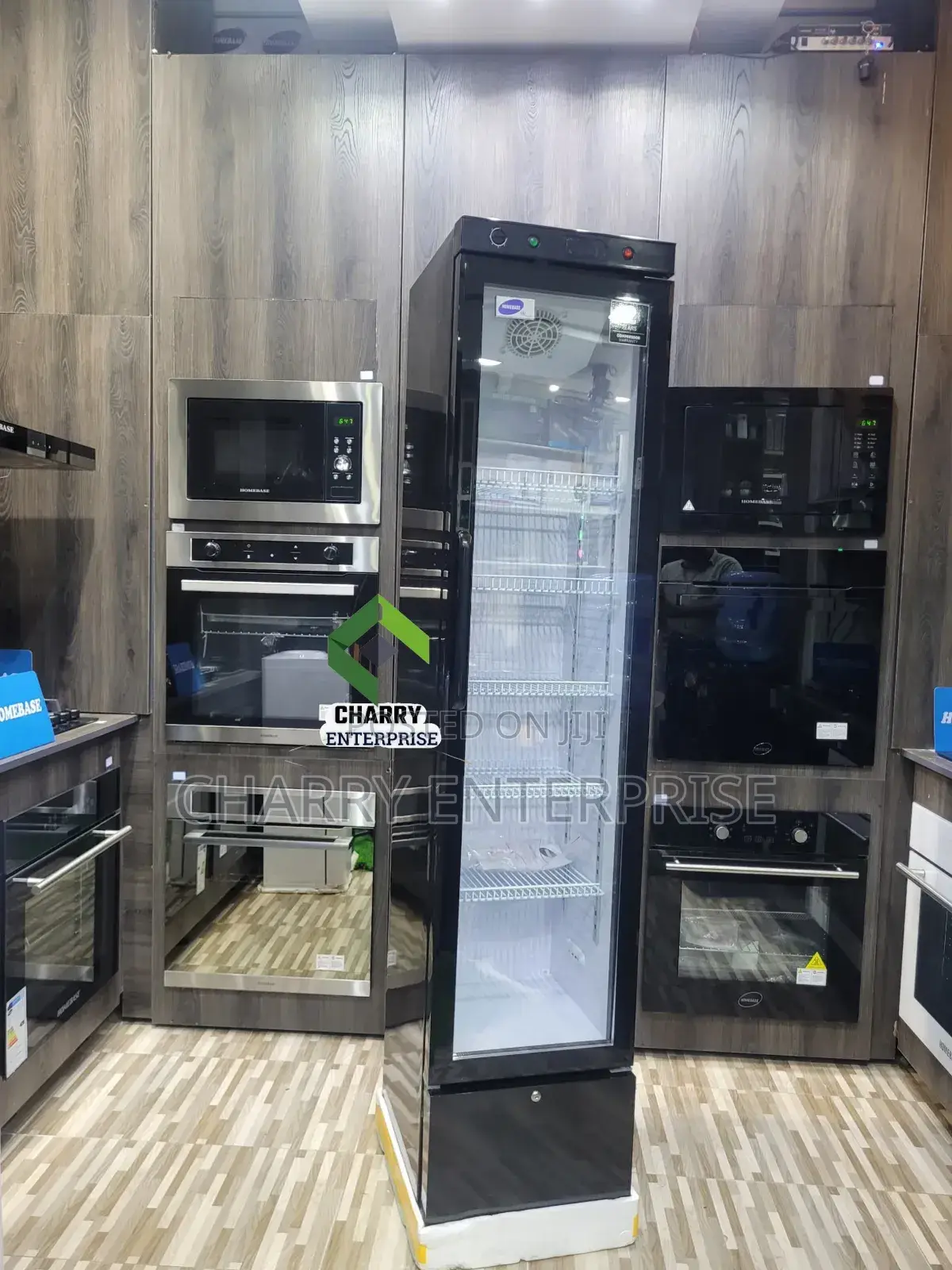 Hb-220 Homebase Showcase Fridge/ Beverage Cooler 220l