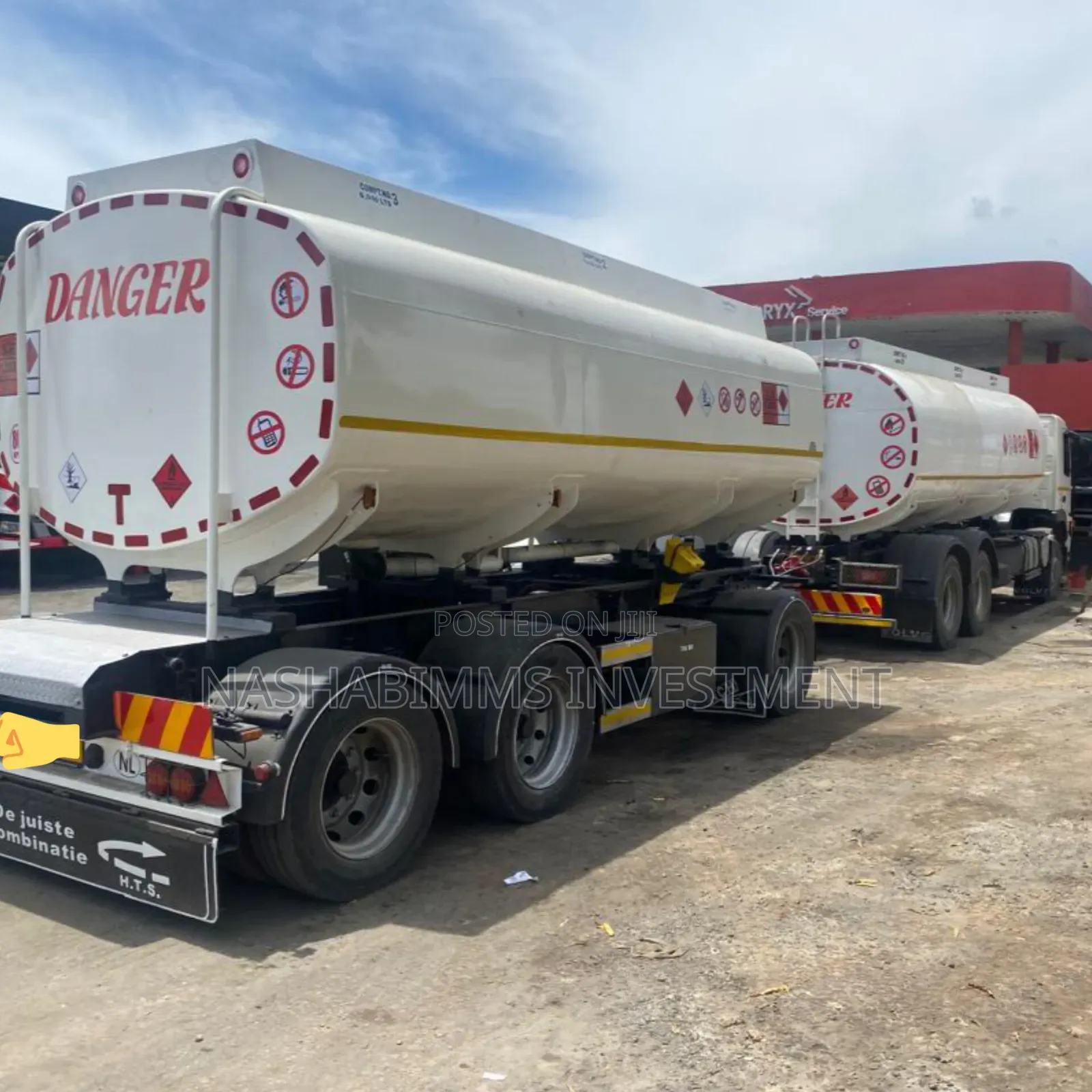 Volvo Pulling Tanker Reg. No. DRS