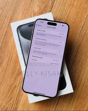 New Apple iPhone 15 Pro Max 256 GB Silver
