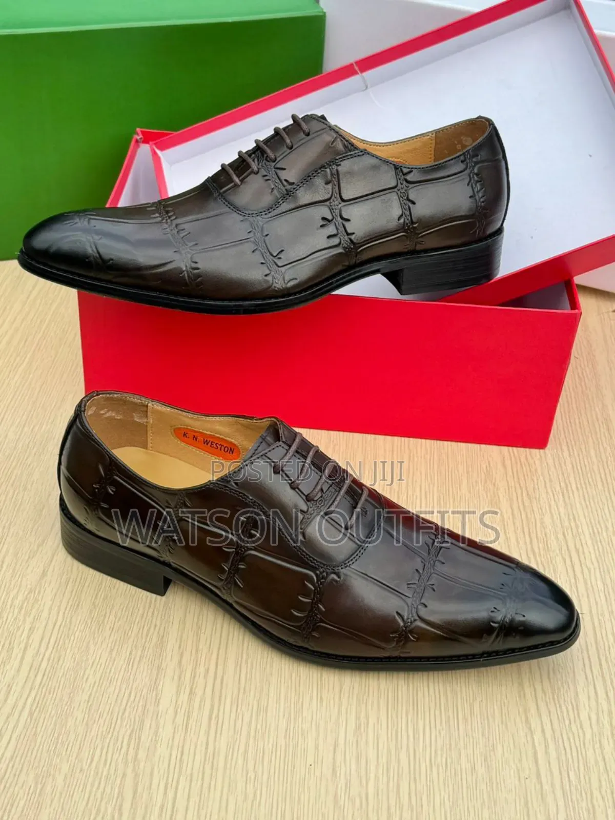 K-N-Weston Brand Men's Official Shoes