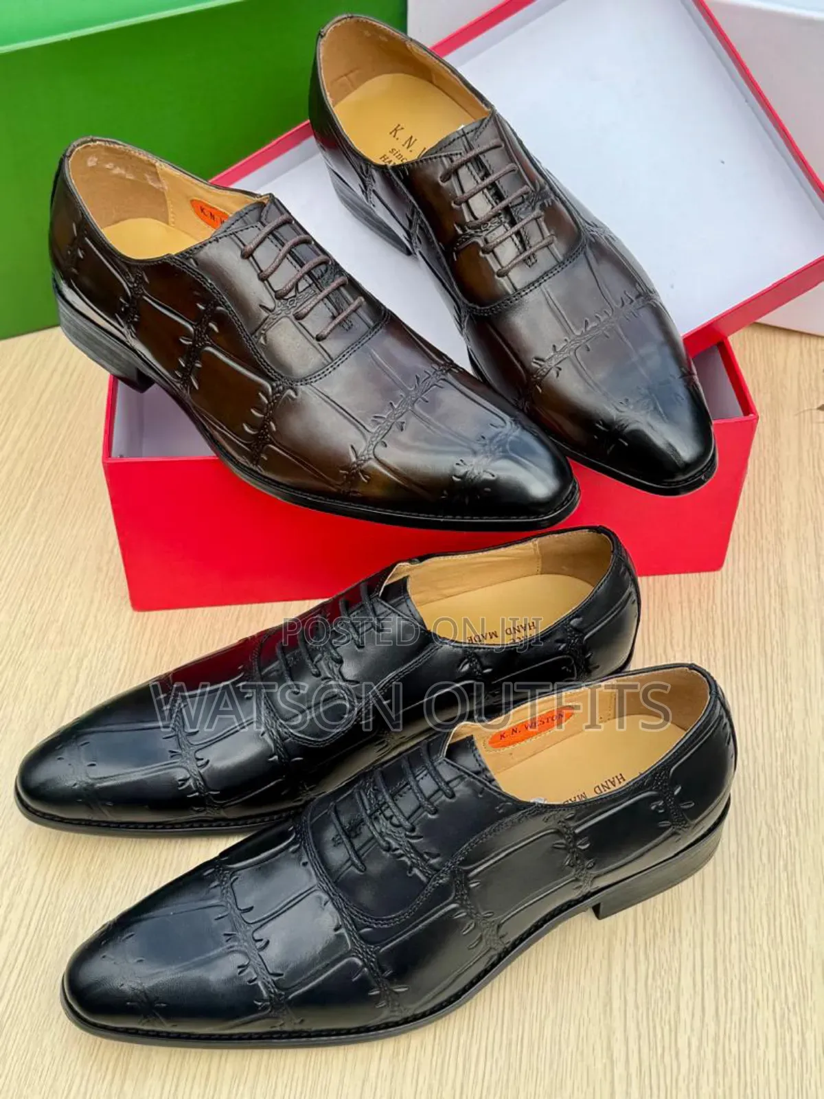 K-N-Weston Brand Men's Official Shoes