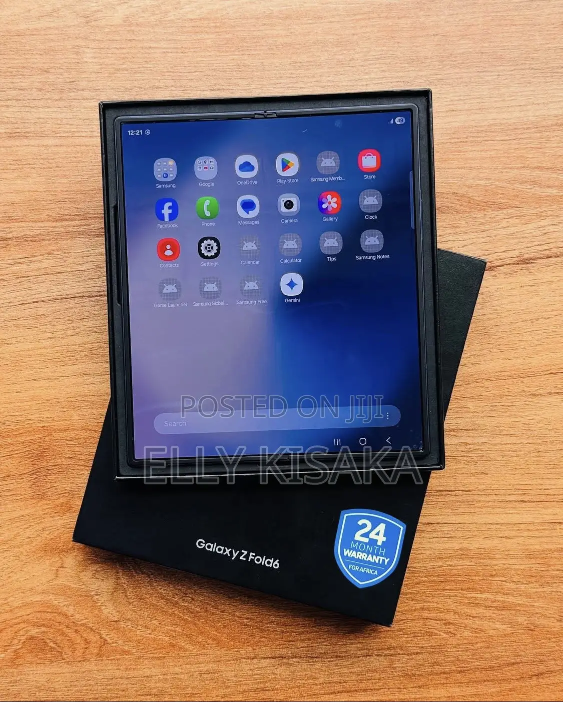 New Samsung Galaxy Z Fold6 256 GB Black