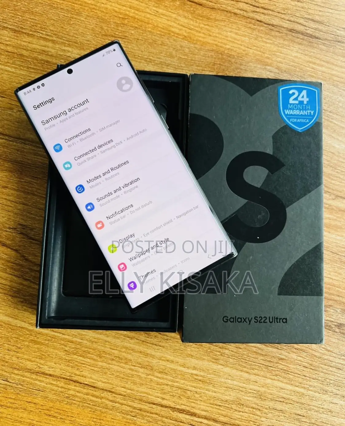 New Samsung Galaxy S22 Ultra 256 GB Black