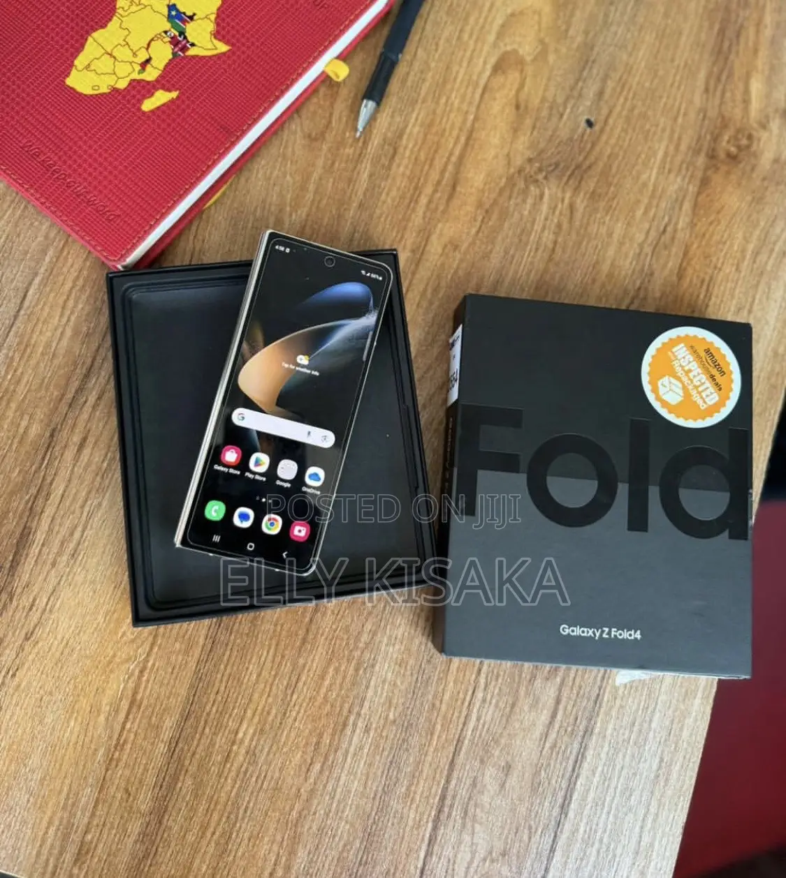 New Samsung Galaxy Z Fold4 256 GB Black