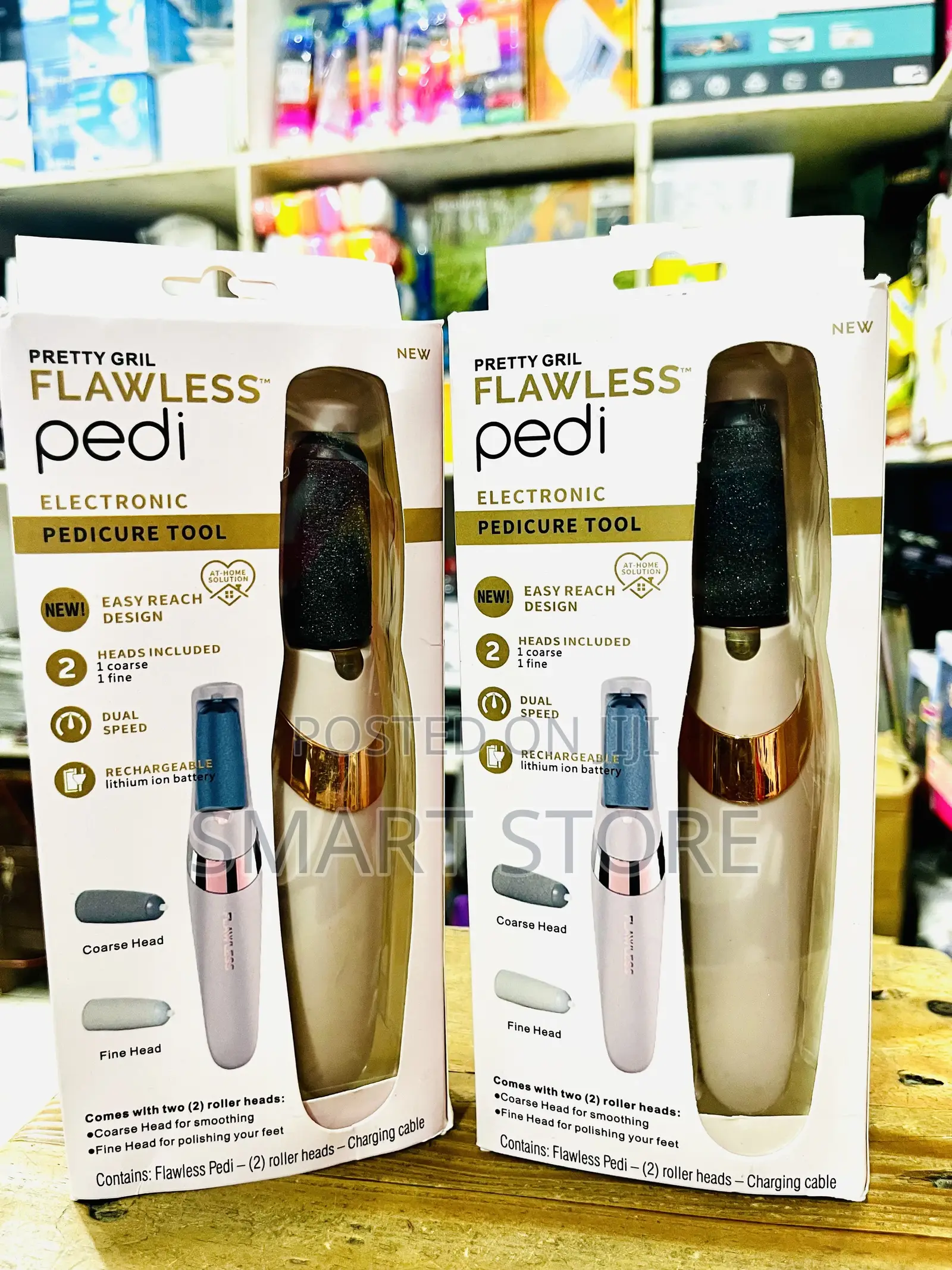 Pretty Girl Flawless Pedi – Electronic Pedicure Tool