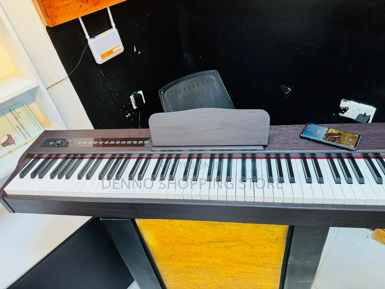 Digital Piano 88 Keys With Sustain Pedal (Black)