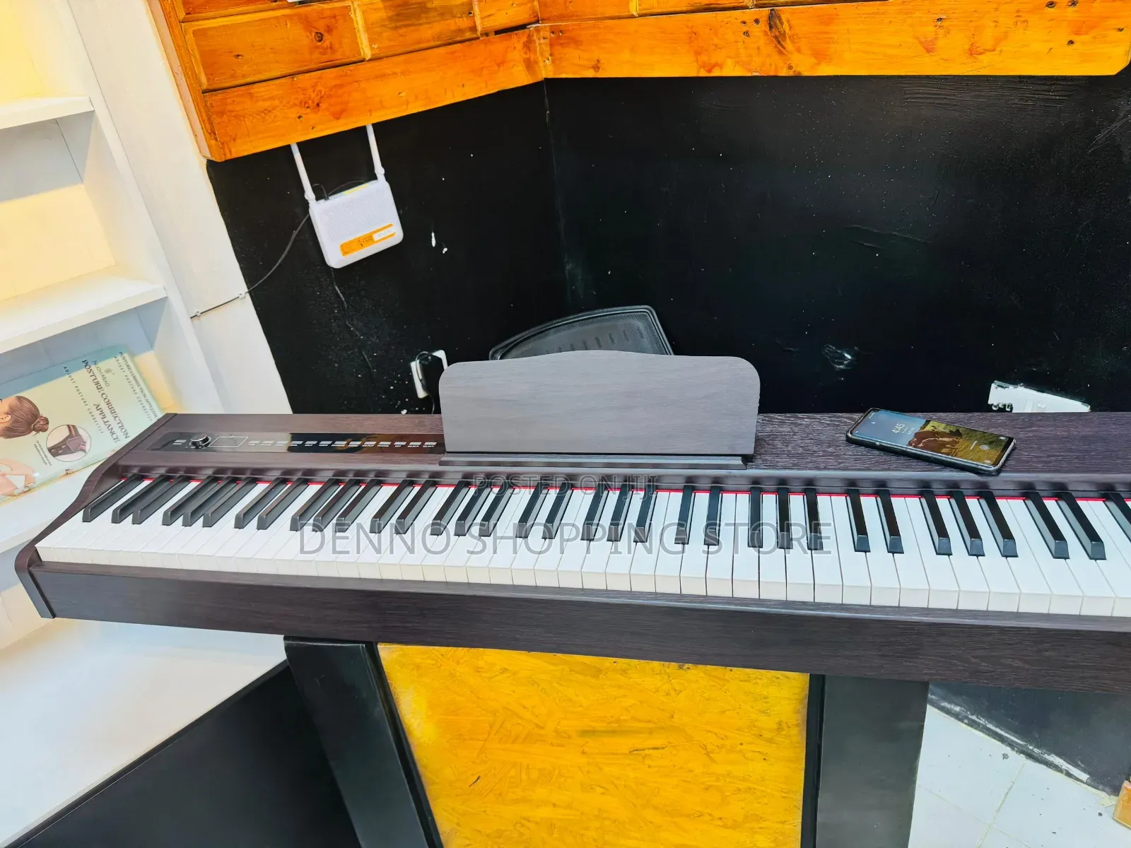 Digital Piano 88 Keys With Sustain Pedal (Black)