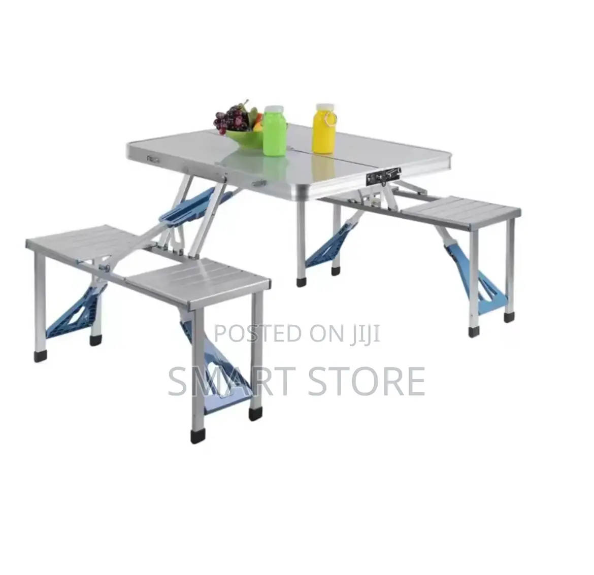 Portable Camping Picnic Table Set – Integrated Foldable