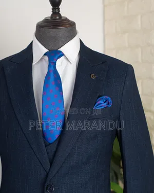 Slim Fit Suits Za Kiume Nyeusi Na Nzuri