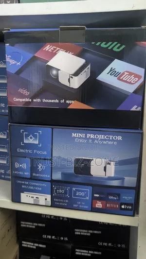 T5 Mini Android Projector Screen 200inch