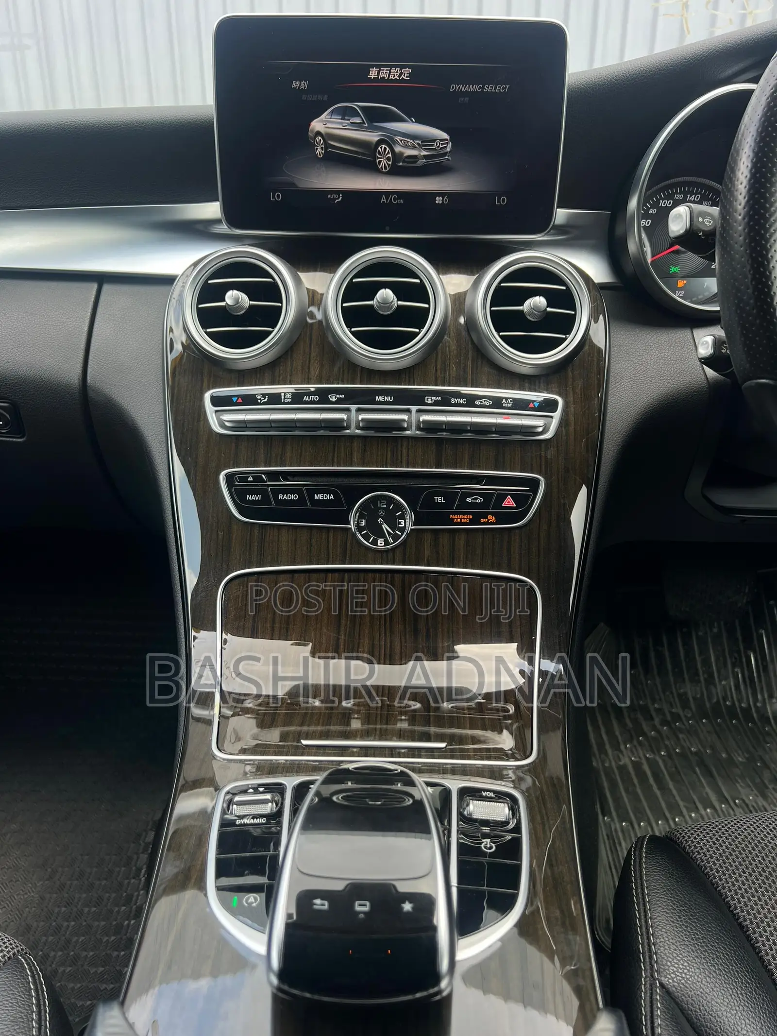 Mercedes-Benz C220 Classic 2015 Black