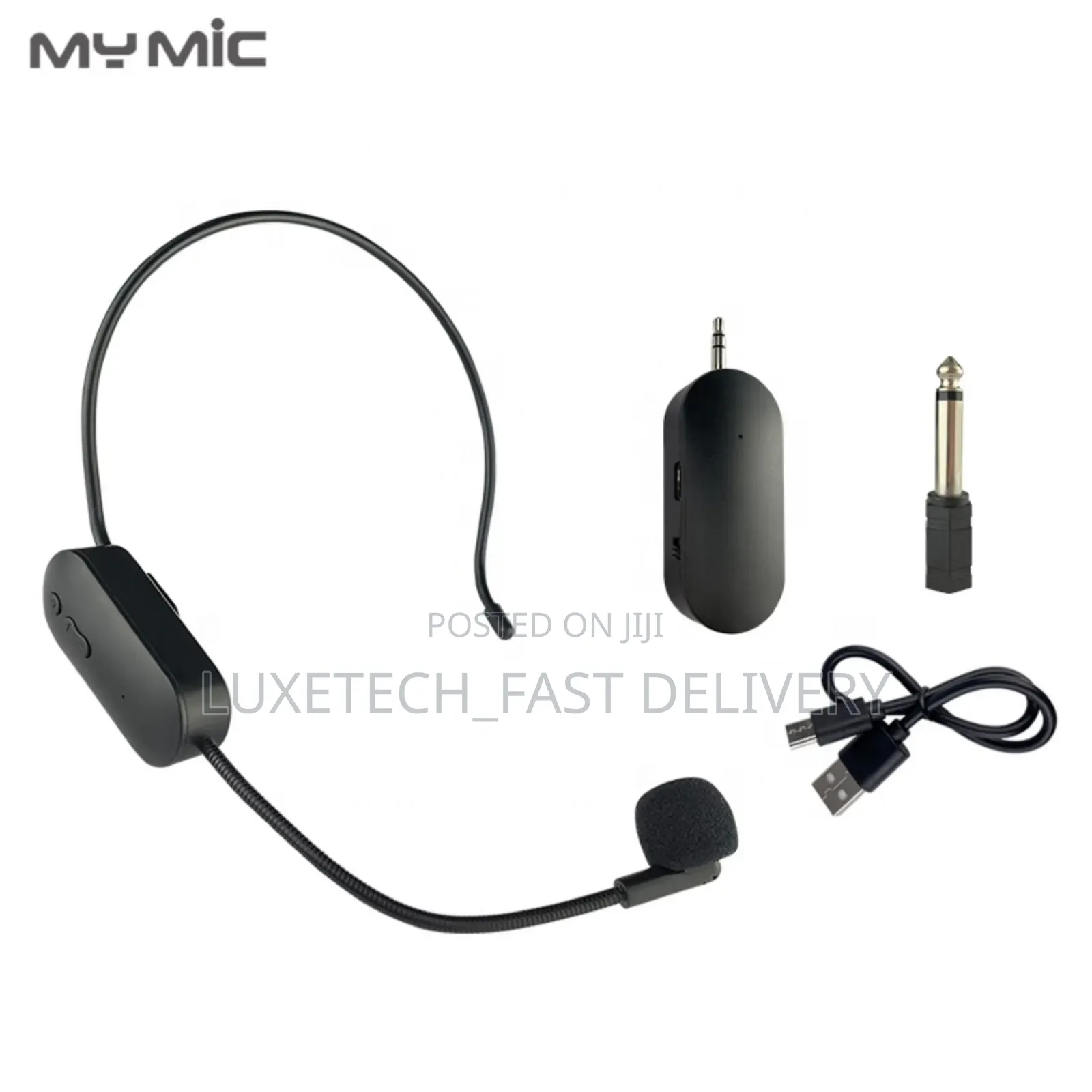 Professional Wireless Headset Mic for Mobile Phone Camera