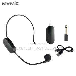 Professional Wireless Headset Mic for Mobile Phone Camera