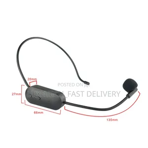 Professional Wireless Headset Mic for Mobile Phone Camera