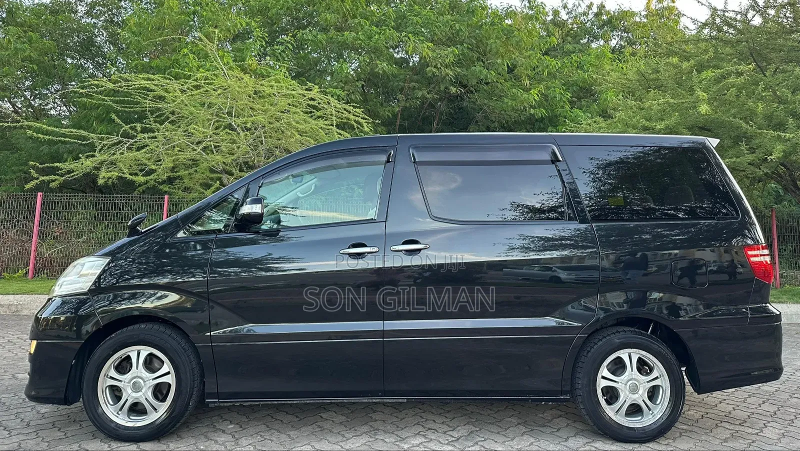 Toyota Alphard 2007 Black