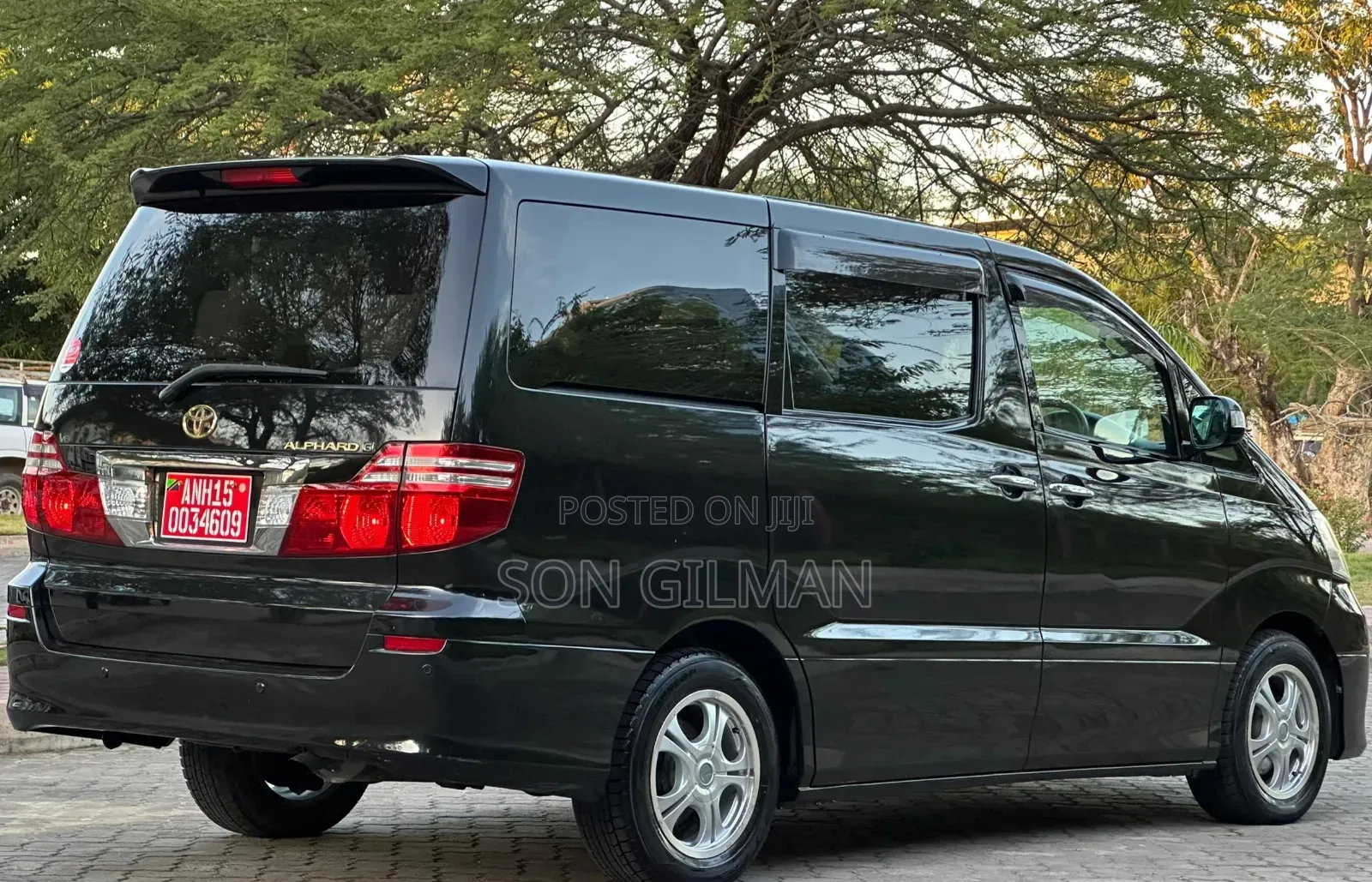 Toyota Alphard 2007 Black