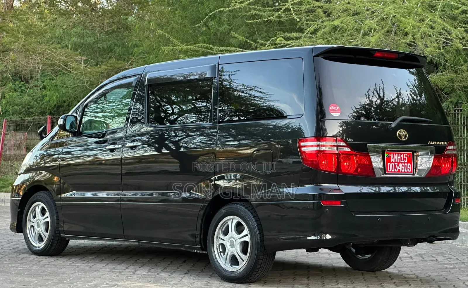 Toyota Alphard 2007 Black