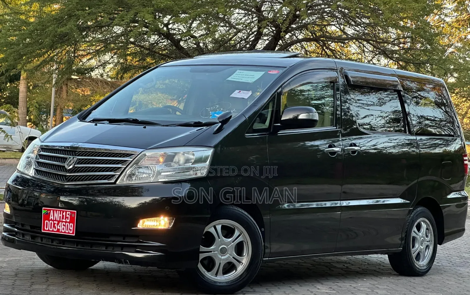 Toyota Alphard 2007 Black
