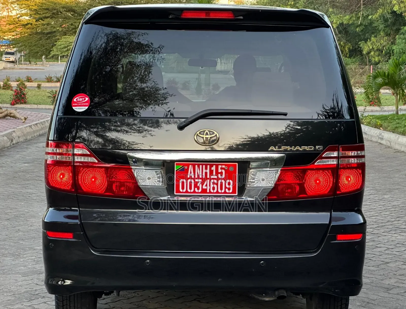 Toyota Alphard 2007 Black