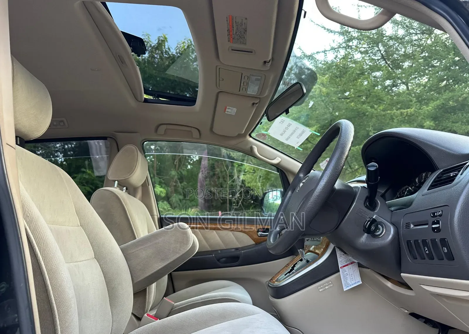 Toyota Alphard 2007 Black