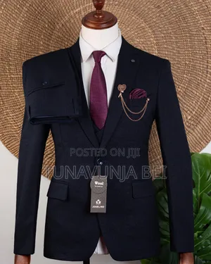 Black  Material Suit / Quality Material Suit