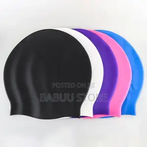 Plus Size Silicone Swim Cap