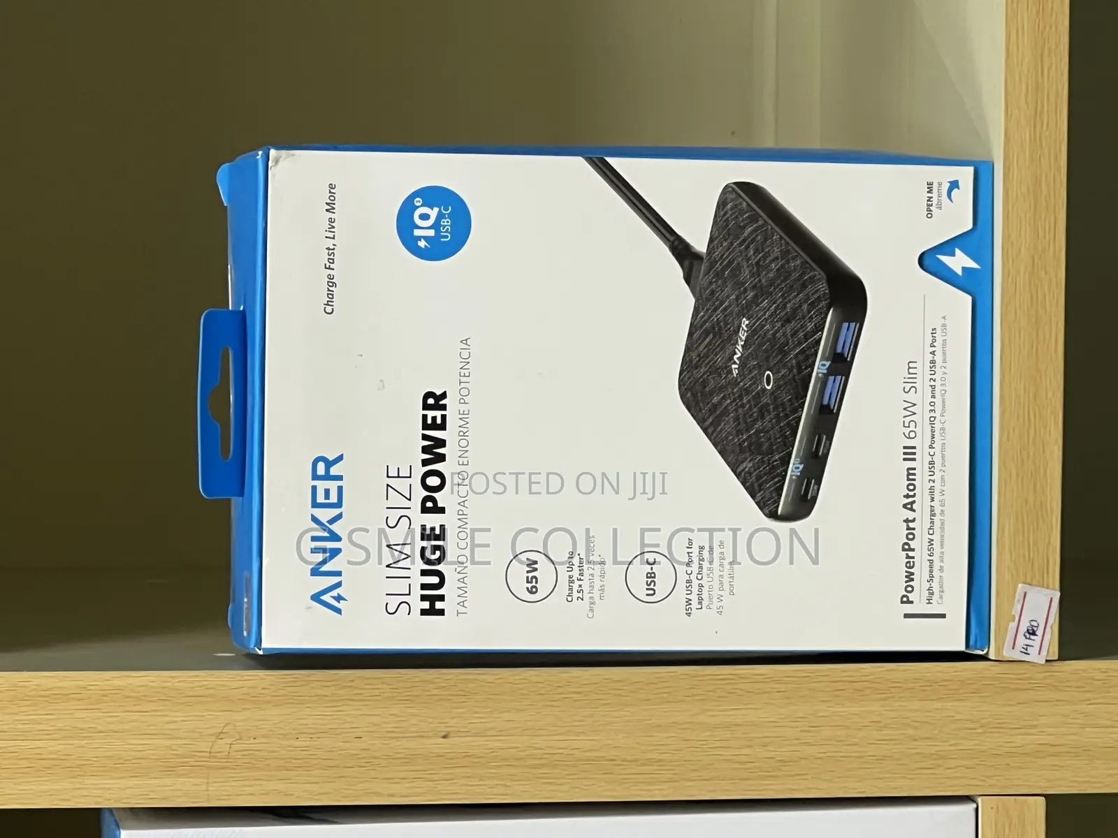[ Anker Powerport Atom Iii Slim ( 4 Ports ) 65w ]