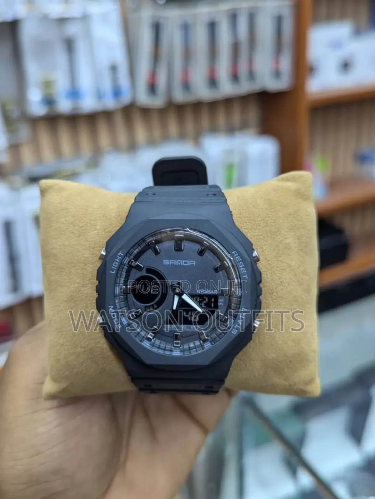 Men's Dual Time Water Resistant Watches