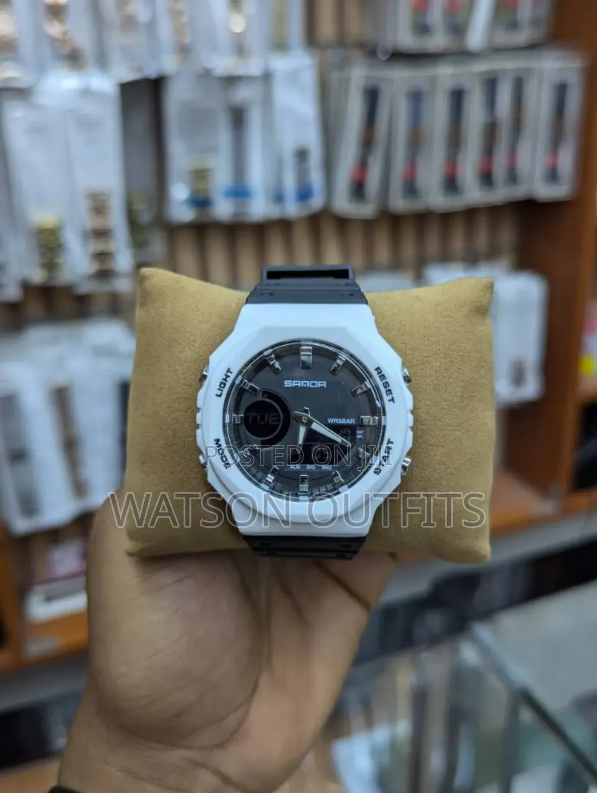 Men's Dual Time Water Resistant Watches