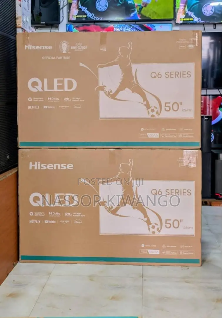 Hisense 50 Inch Qleid Smart Tv Q6 Display