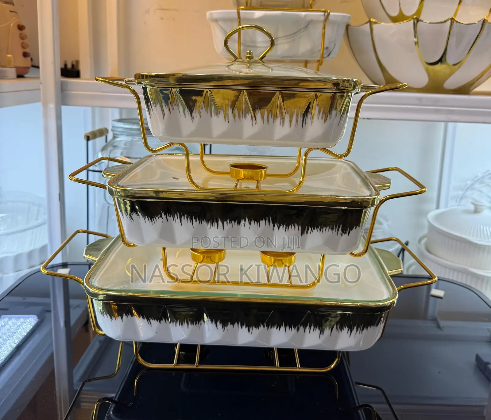 Ceramic Chafing Dishes (Food Warmer)