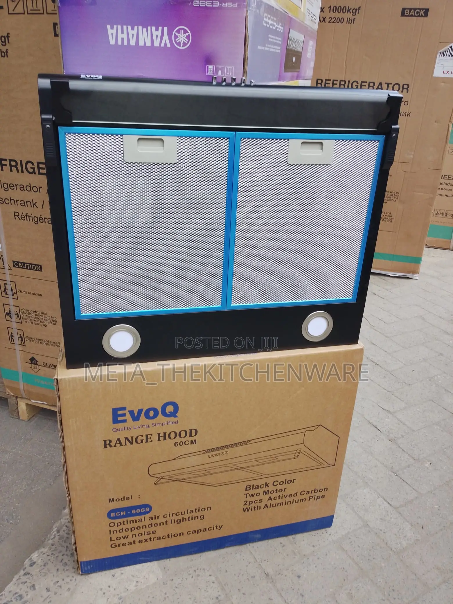 Evoq Range Hood 60x60cm