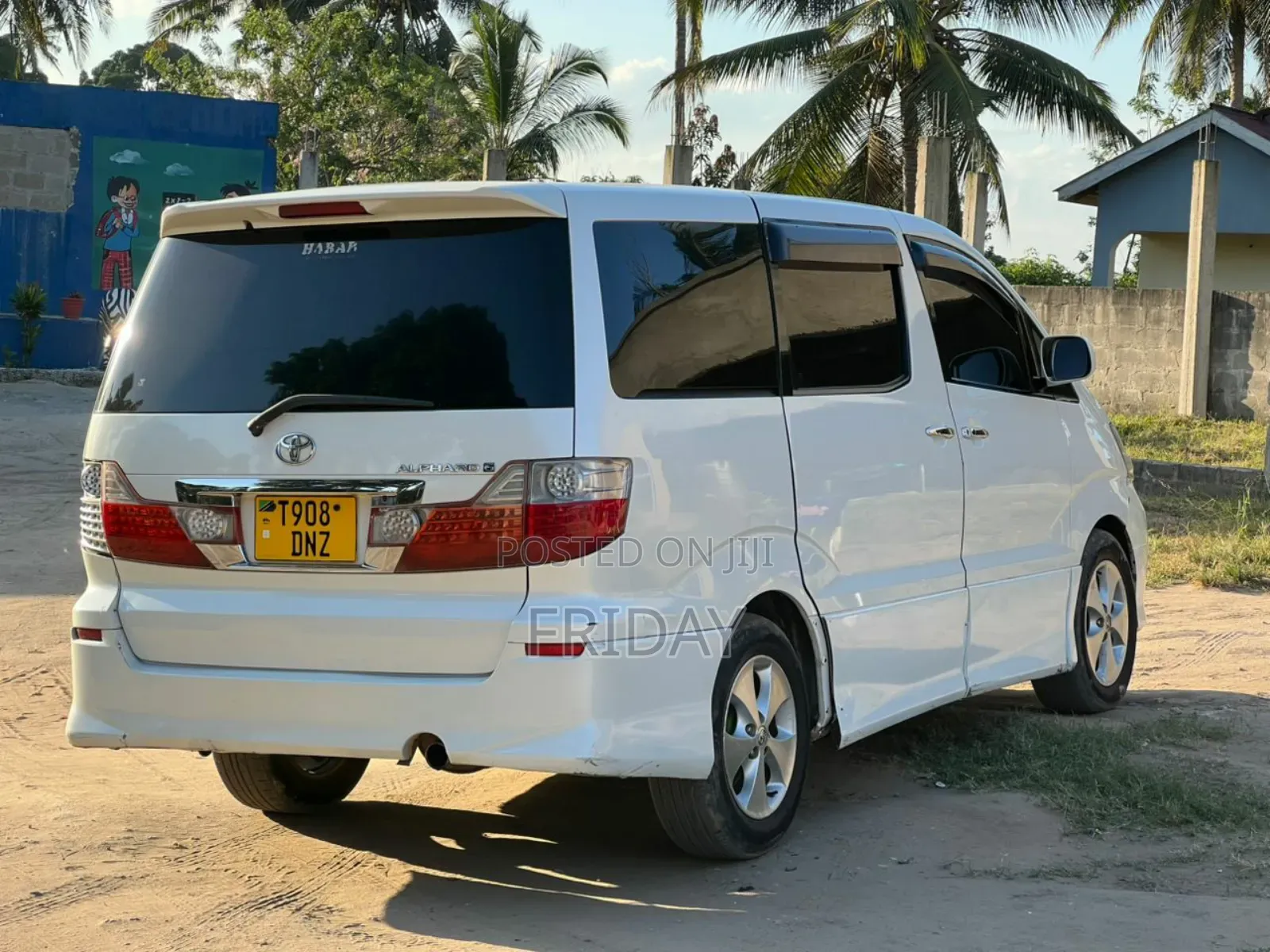 Toyota Alphard 2007 White