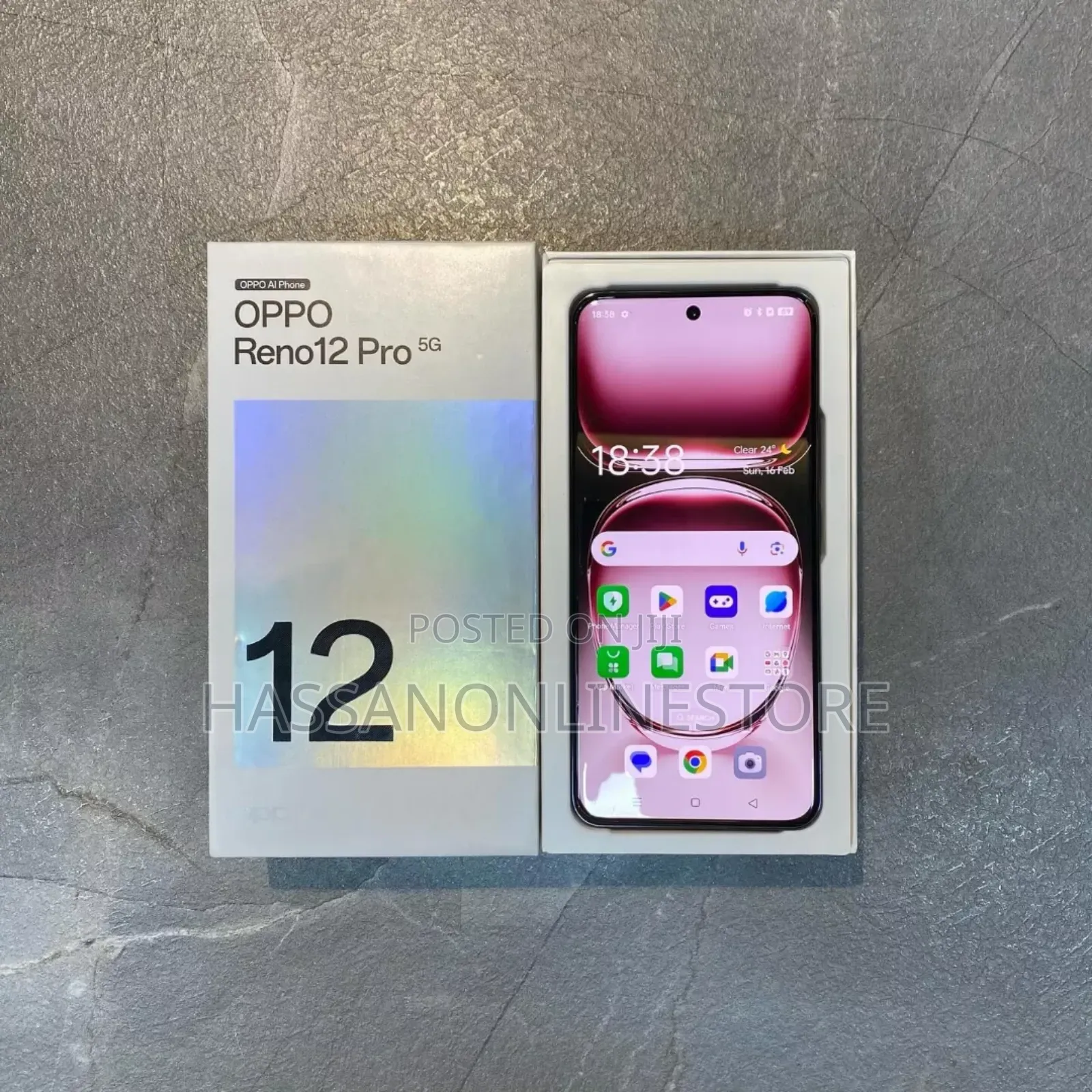New Oppo Reno12 Pro 512 GB Black