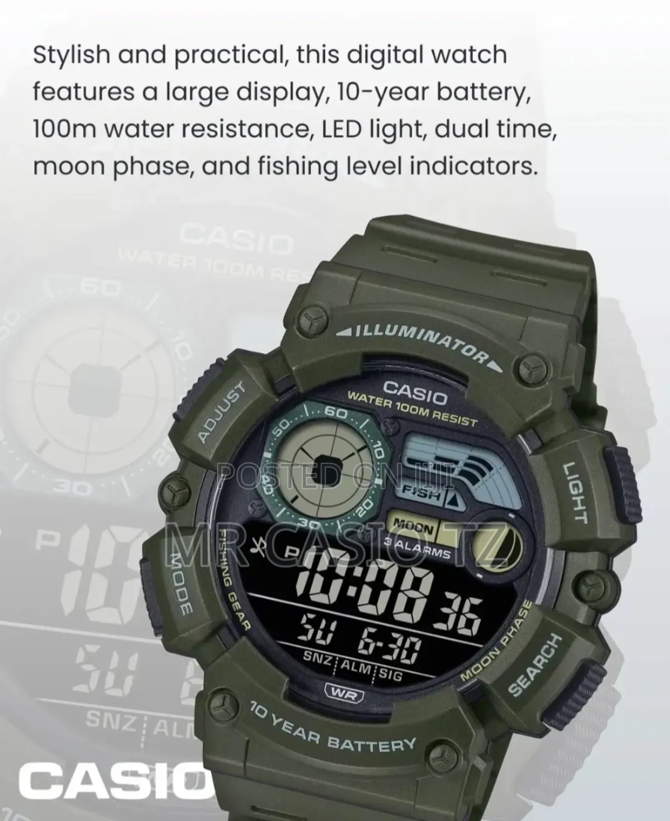 Casio Ws-1500h-3bvdf