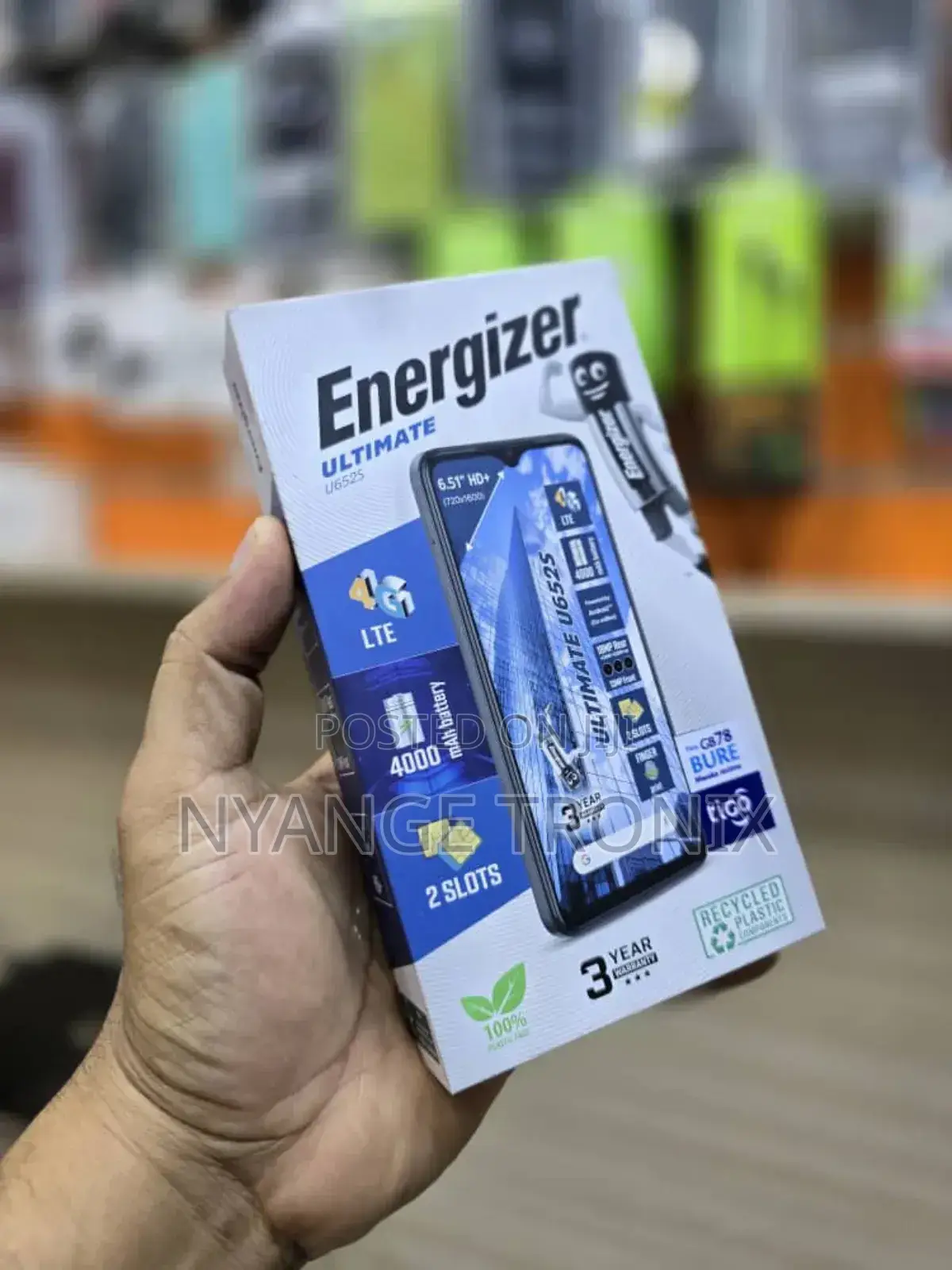 New Energizer Ultimate U620S 64 GB Black