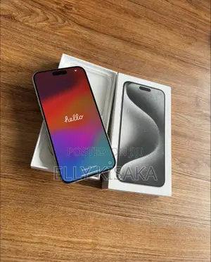 New Apple iPhone 15 Pro Max 256 GB White